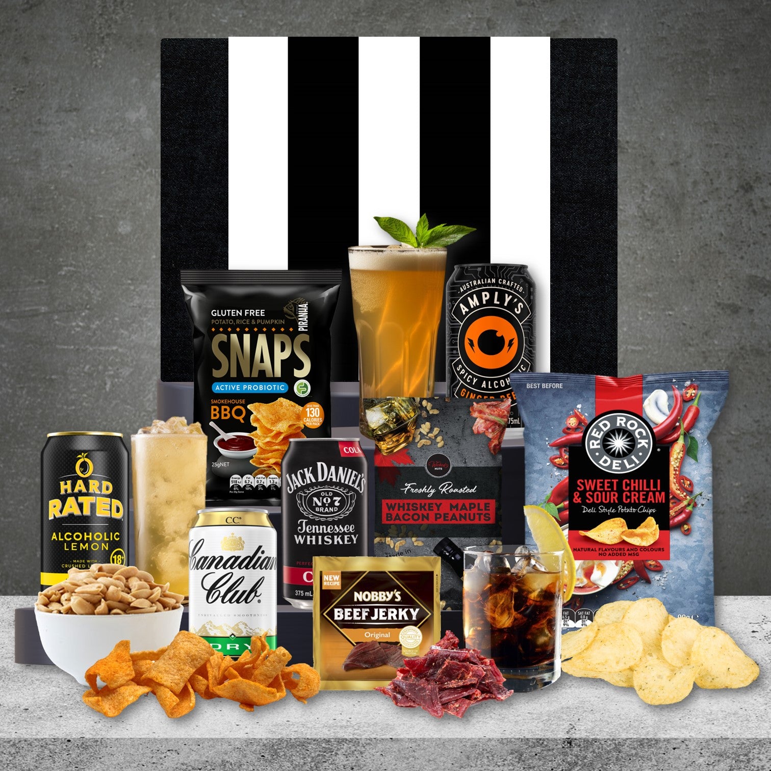 The AFL Snacks & Pre-Mix Pack