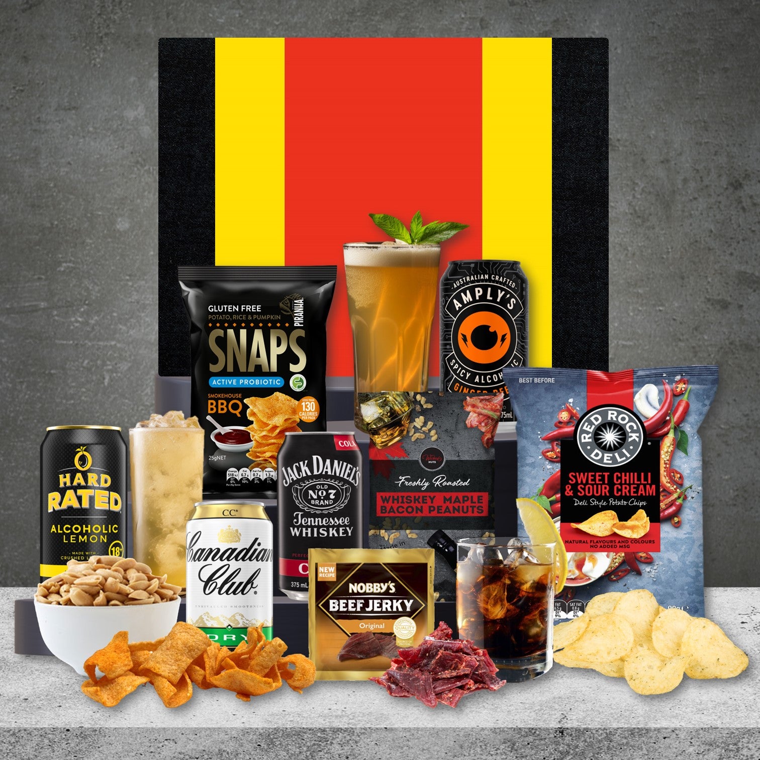 The AFL Snacks & Pre-Mix Pack