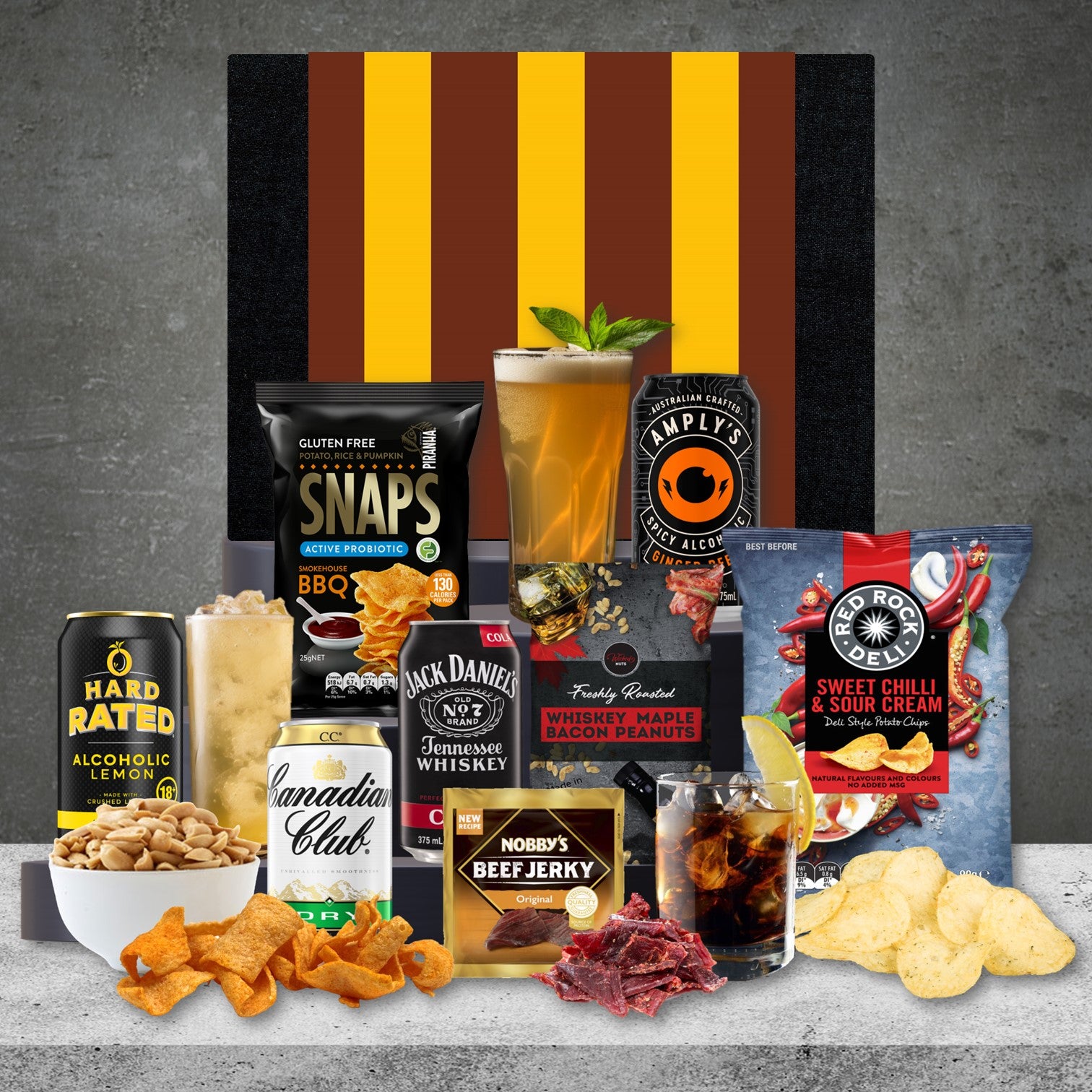 The AFL Snacks & Pre-Mix Pack