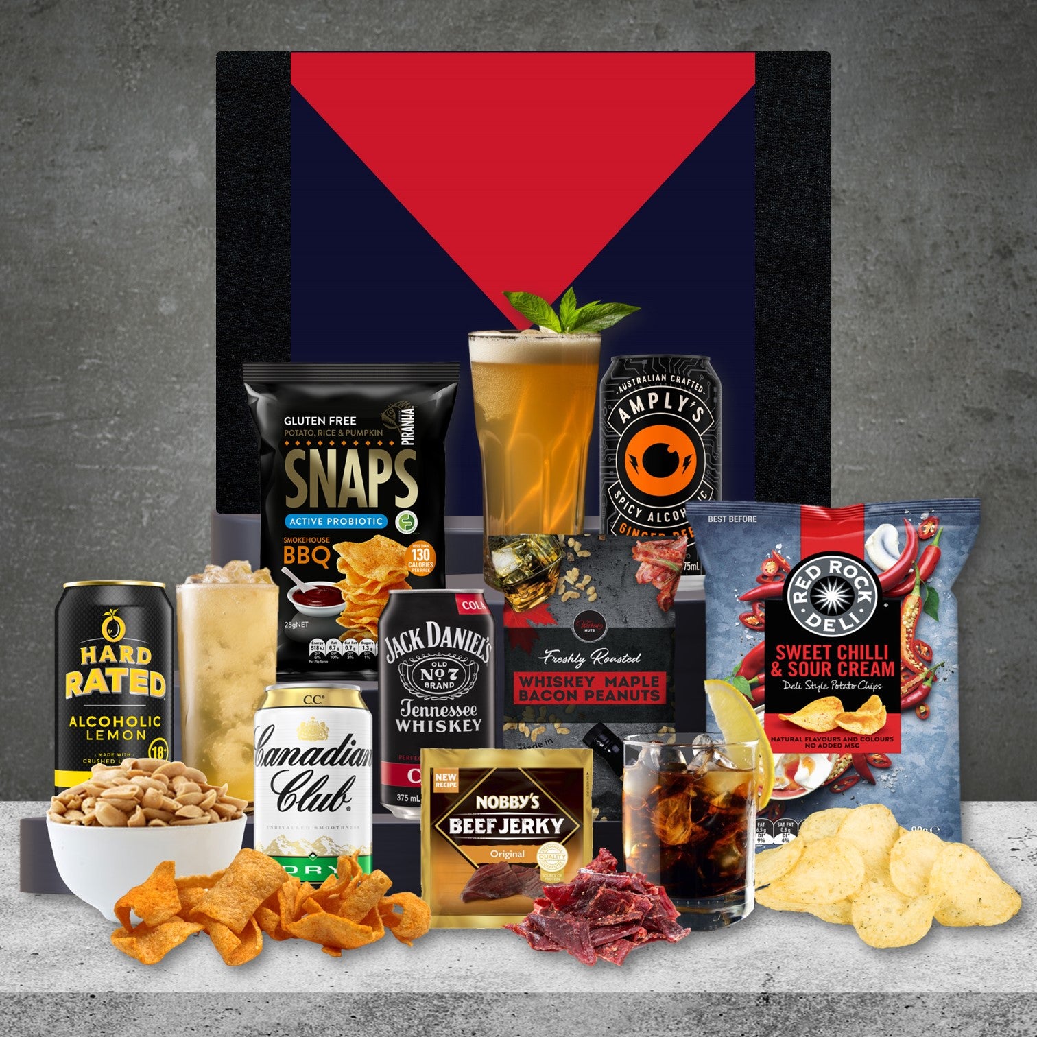 The AFL Snacks & Pre-Mix Pack