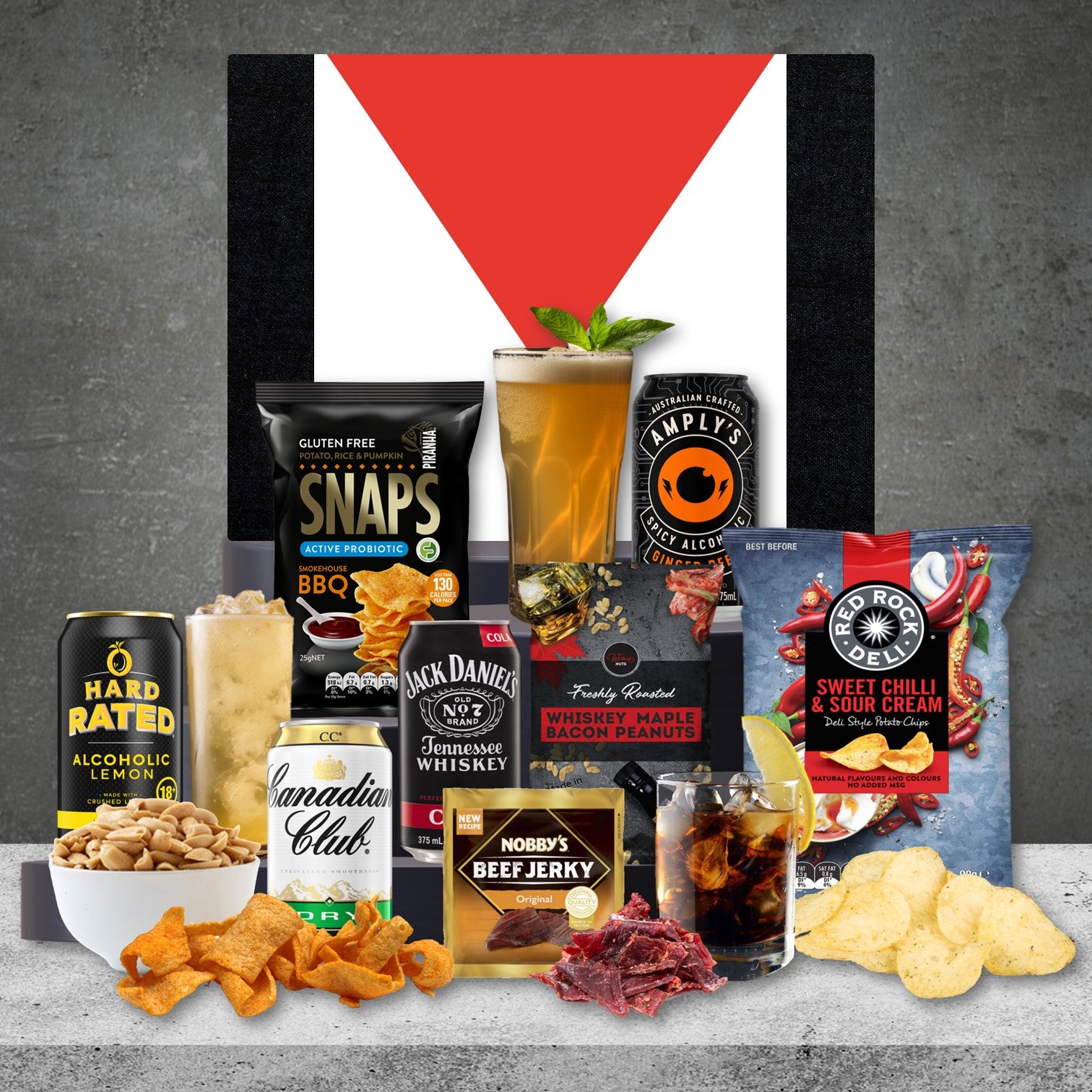 The AFL Snacks & Pre-Mix Pack