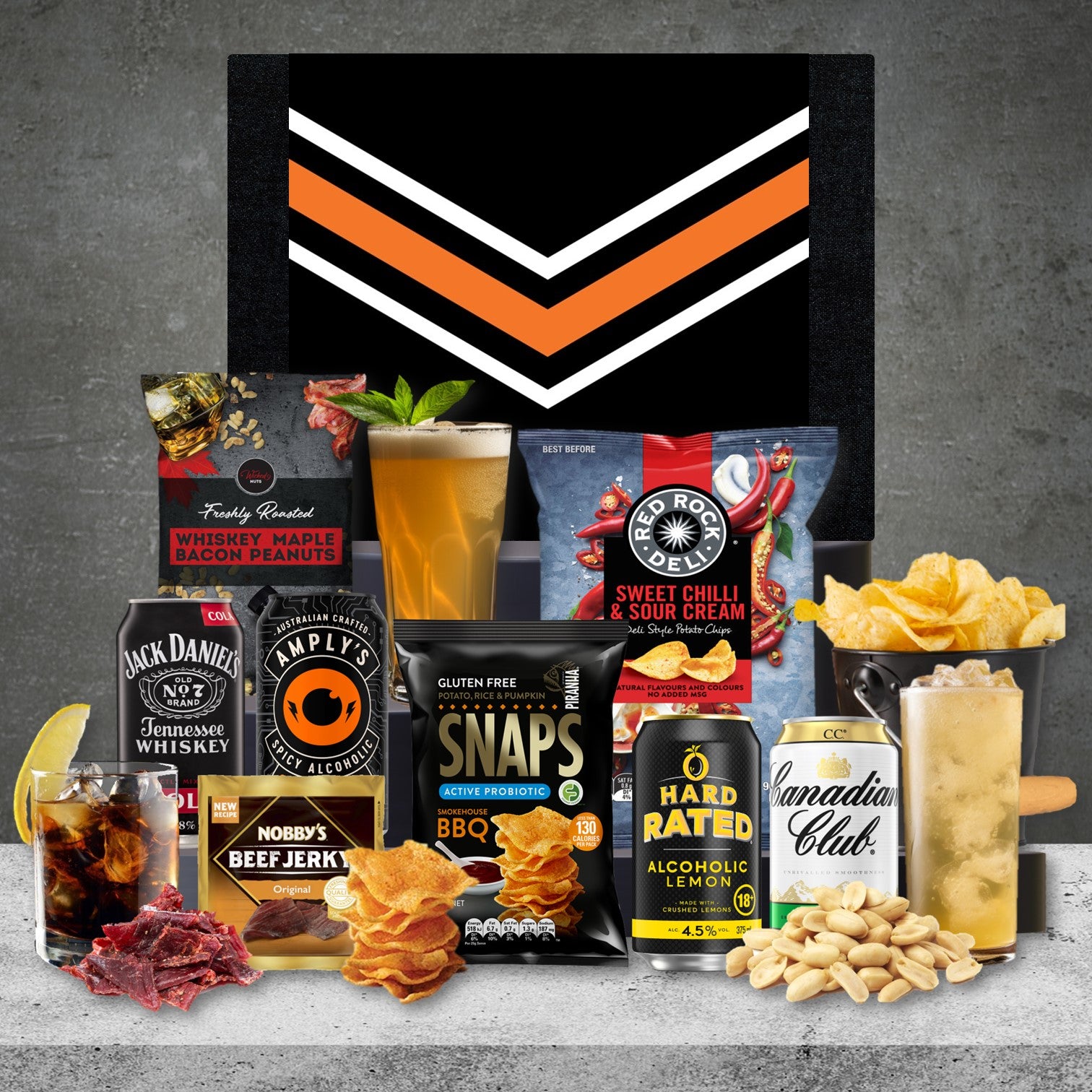 Snacks with the NRL & Pre-Mix Pack