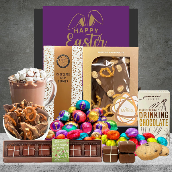 Easter Chocolate & Bikkies Goodie Box