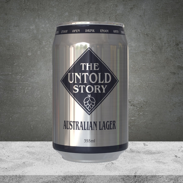 The Untold Story Australian Lager 355ml