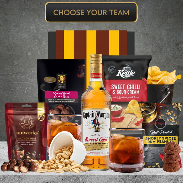 AFL Rum and Snacks Hamper