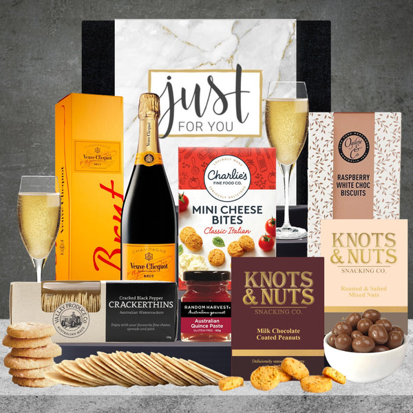 Savoury Nibbles with Veuve Champagne