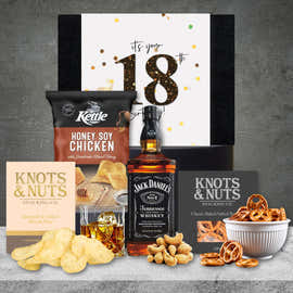 Happy 18th Jack Daniel's Savoury Nibbles
