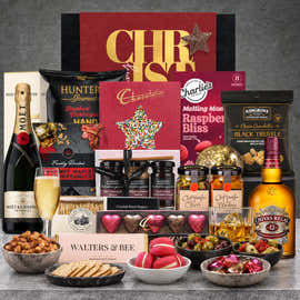 Whiskey & Champagne Christmas Hamper