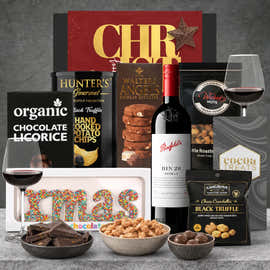 Gourmet Christmas Hamper With Penfolds