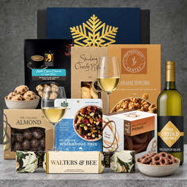 Hampers Galore White Wine Christmas Hamper