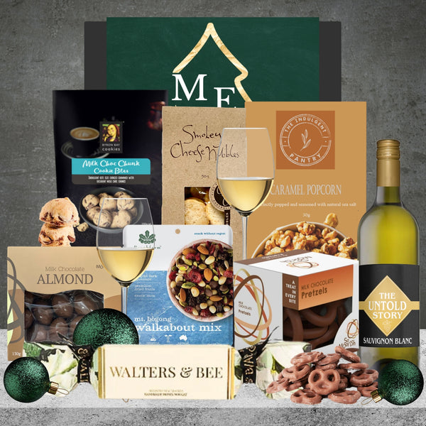 Hampers Galore White Wine Christmas Hamper