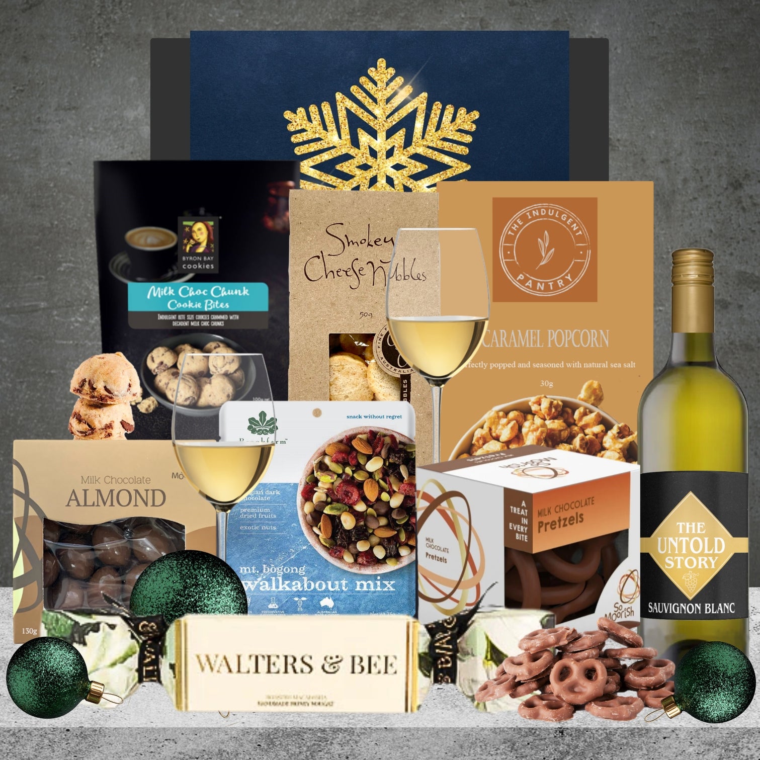 Hampers Galore White Wine Christmas Hamper
