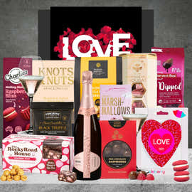 Chandon Rose Valentines Gift Hamper for Her