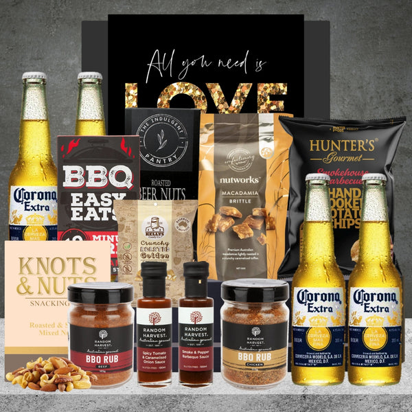 The Aussie BBQ & Beer Valentines Hamper