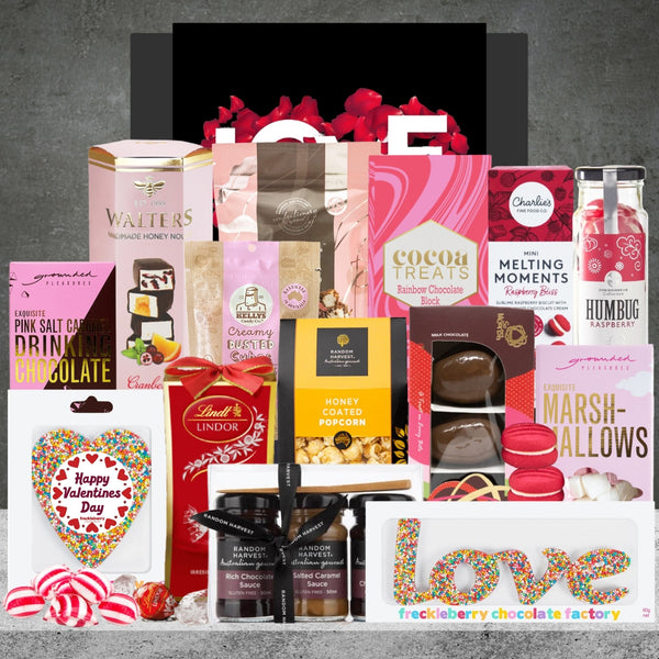 Valentines Gourmet Sweet Snack Hamper