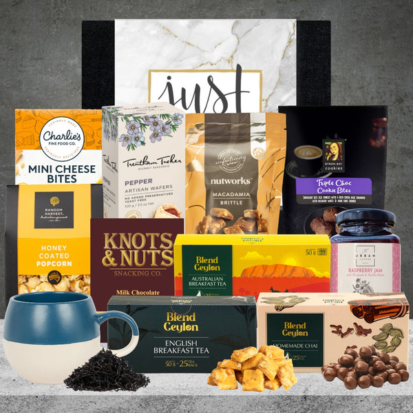 Ceylon Tea & Snack Hamper