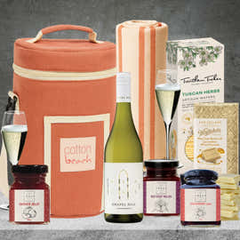 Pink Beach Day Picnic Hamper