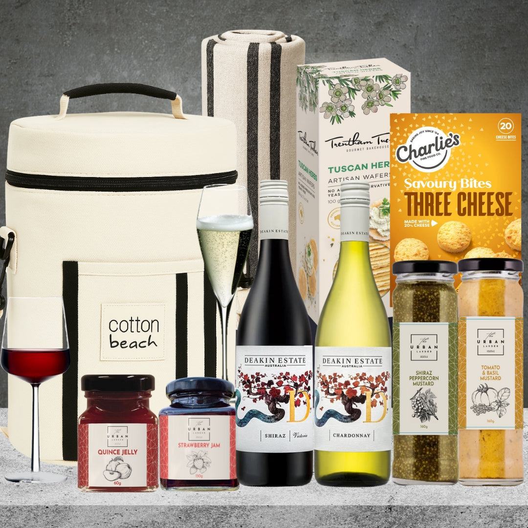 Wine by the Beach Picnic Hamper