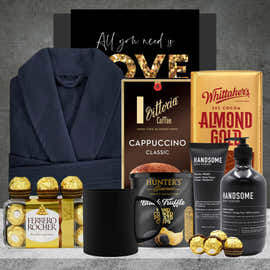 Love Gentleman's Luxury Pamper & Coffee Hamper