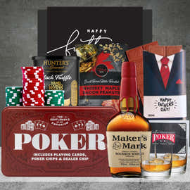 Dad’s Bourbon & Poker Hamper