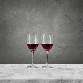 2- Lav Odin Empire red wine glasses - 340ml