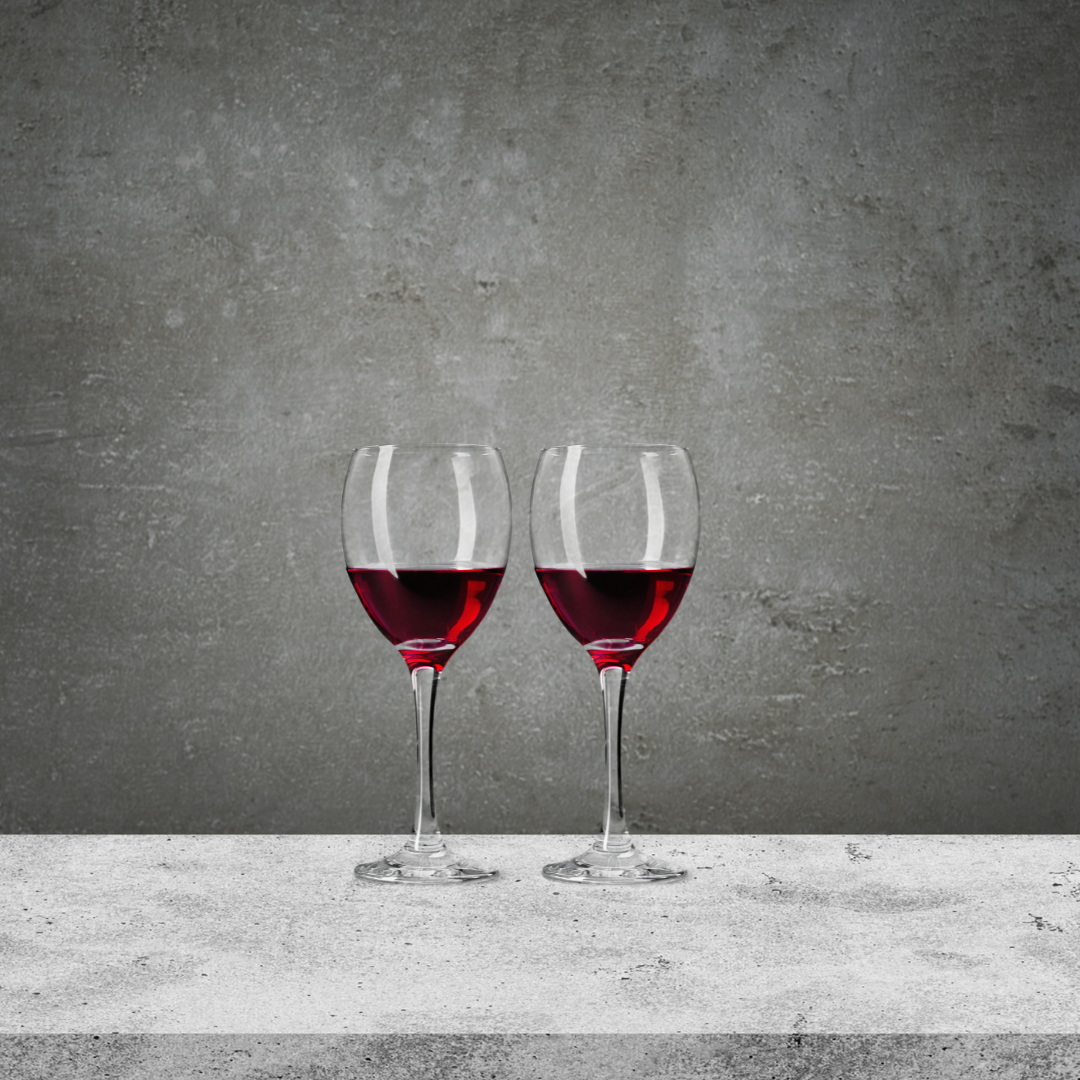 2- Lav Odin Empire red wine glasses - 340ml