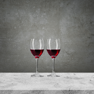 2- Lav Odin Empire red wine glasses - 340ml