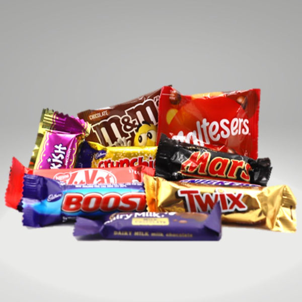 25 Assorted Chocolate Bars
