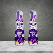 2 Cadbury Chocolate Easter Bunny 180g