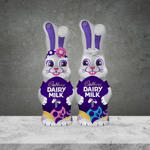 2 Cadbury Easter Bunnies 150g