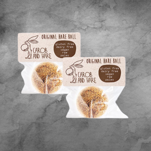 2 Carob and Hare Original Hare Protein Ball 26g