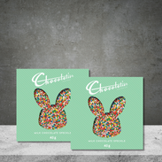 2 Chocolatier Speckled Bunny Gift Pack 40g