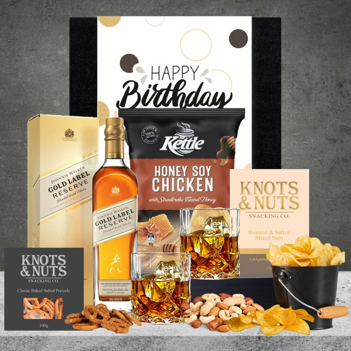 Johnnie Walker Gold Birthday Hamper