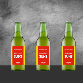 3 AFL Team Aussie Beers 330ml