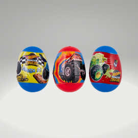 3 Barbie OR Hot Wheels Plastic Eggs Filled With Jelly Beans