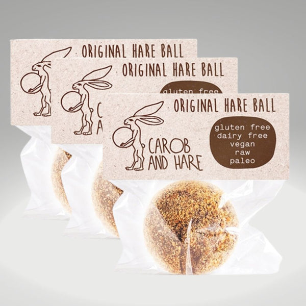 3 Carob & Hare Protein Balls 32g
