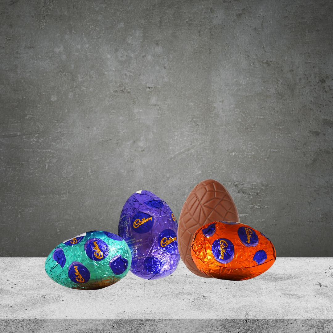 4 Cadbury Chocolate Easter Eggs 17g