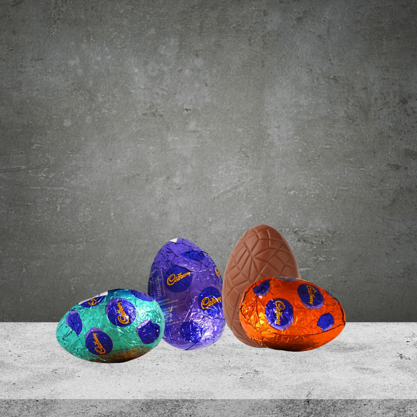 4 Cadbury Chocolate Easter Eggs 17g