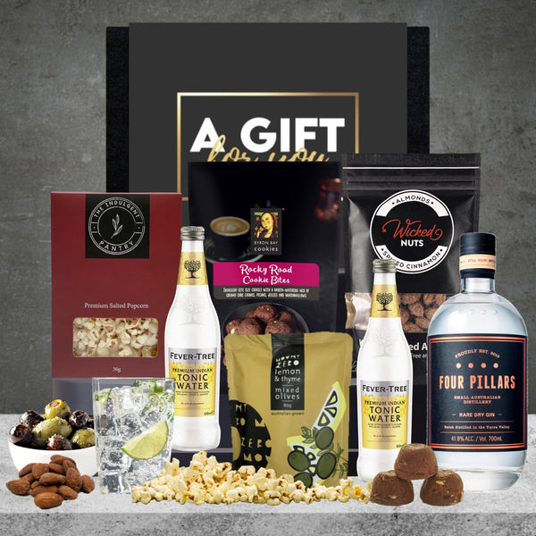 Men Love Four Pillars Gin Hamper