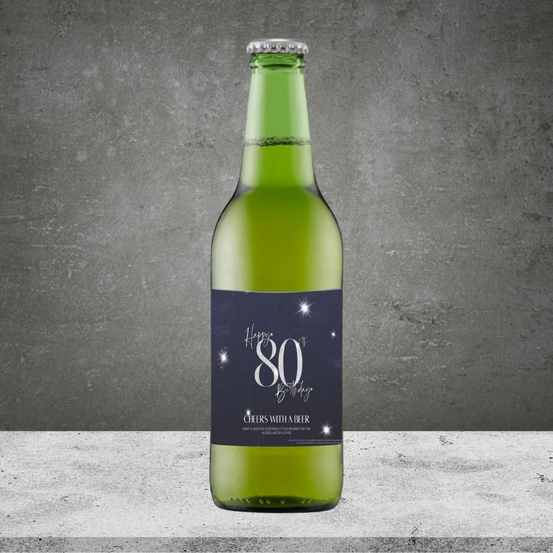 80th Birthday Beer 330ml