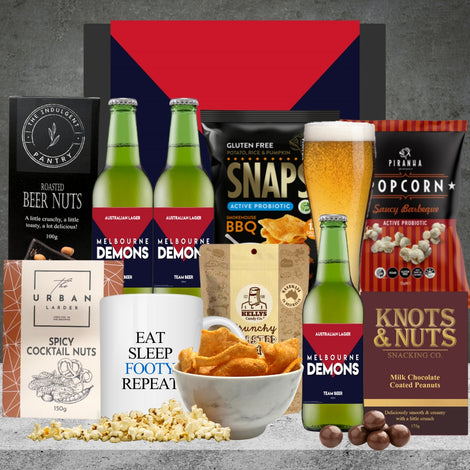 AFL Beer Gift Pack Melbourne Demons 