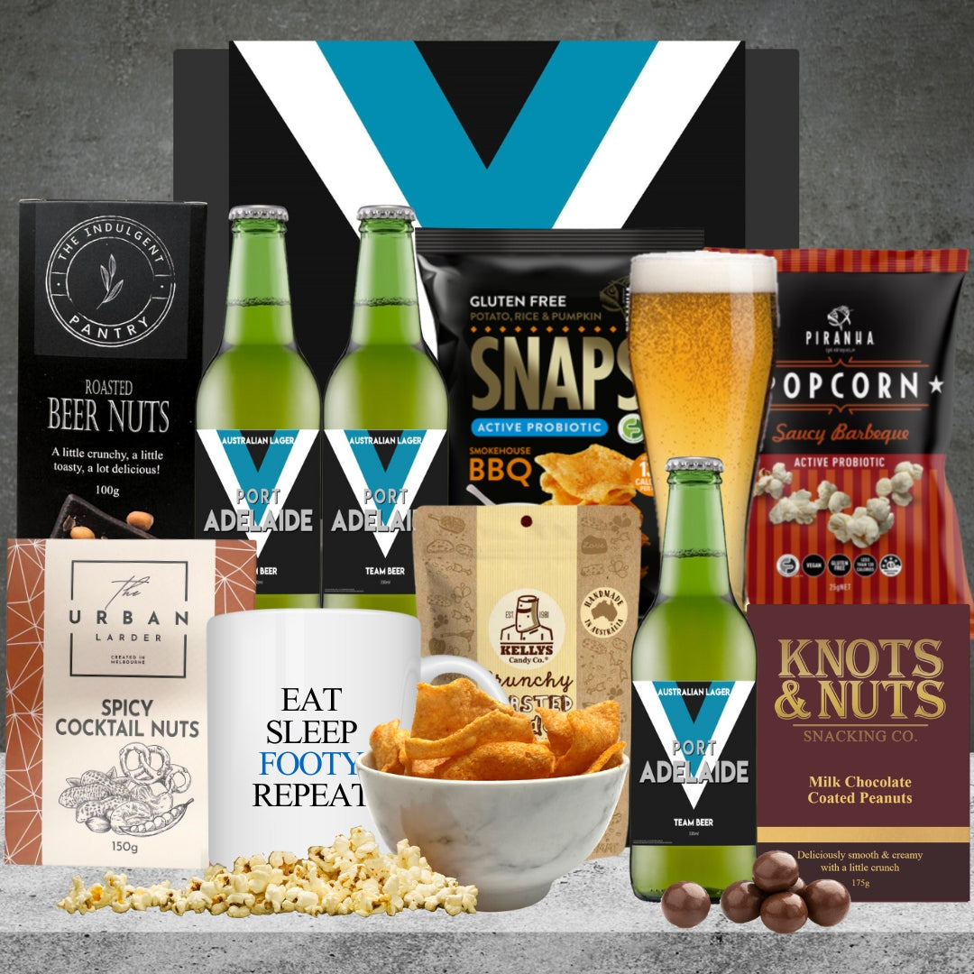 AFL Beer Gift Pack Port Adelaid 