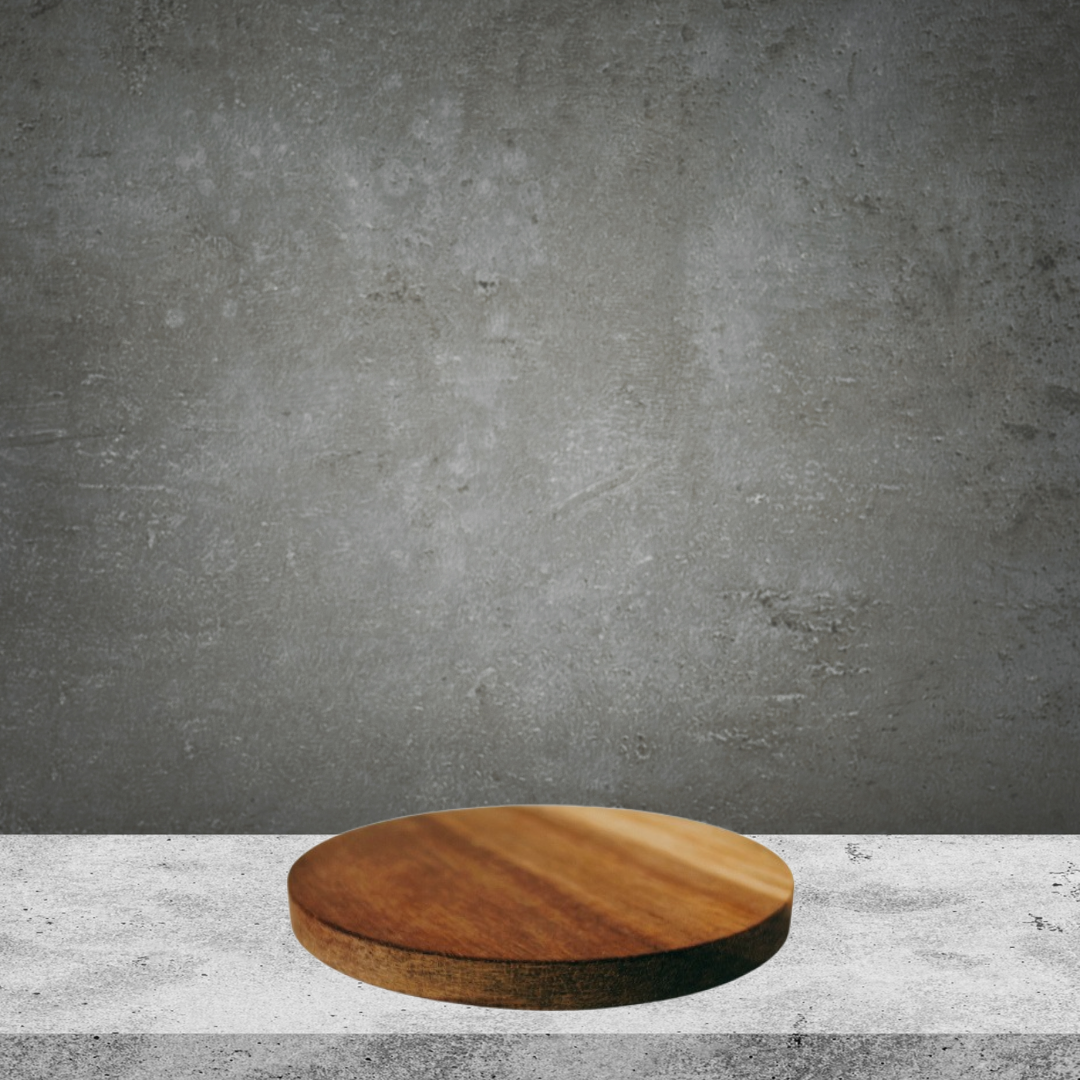 Acacia Wood Coasters 10cm Nicholas Agency