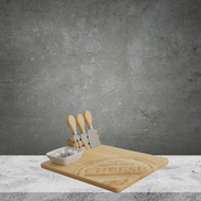 Acacian 9 Piece Cheese Board Set 30 x 22.5