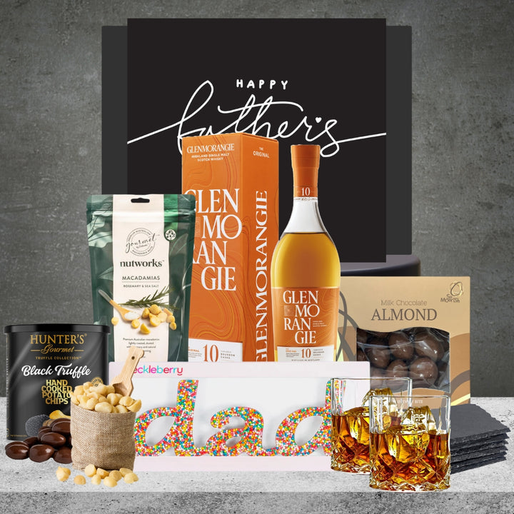 All Dad’s Favourite Whisky Hamper with GlenMoRanGie