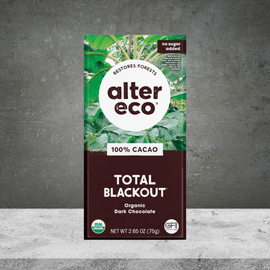 Alter Eco Total Blackout Chocolate 80g