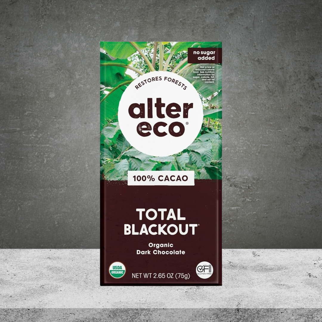 Alter Eco Total Blackout Chocolate 80g