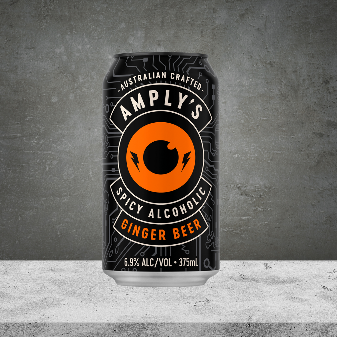 Amply's Spicy Alcoholic Ginger Beer 375ml