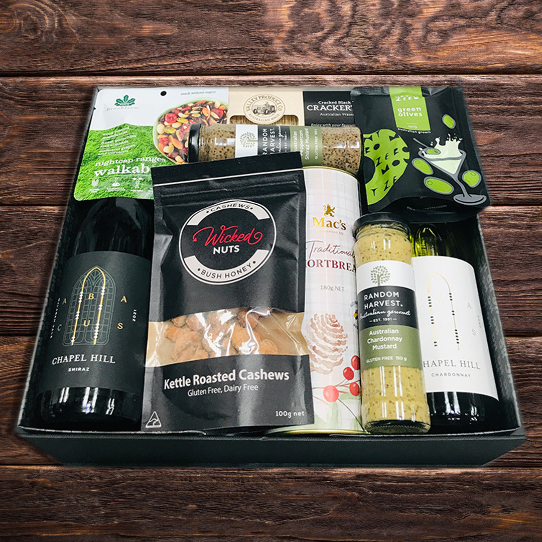 Australian Wine Christmas Hamper Ingredients