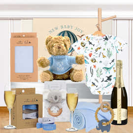 Newborn Baby Boy Celebration Hamper